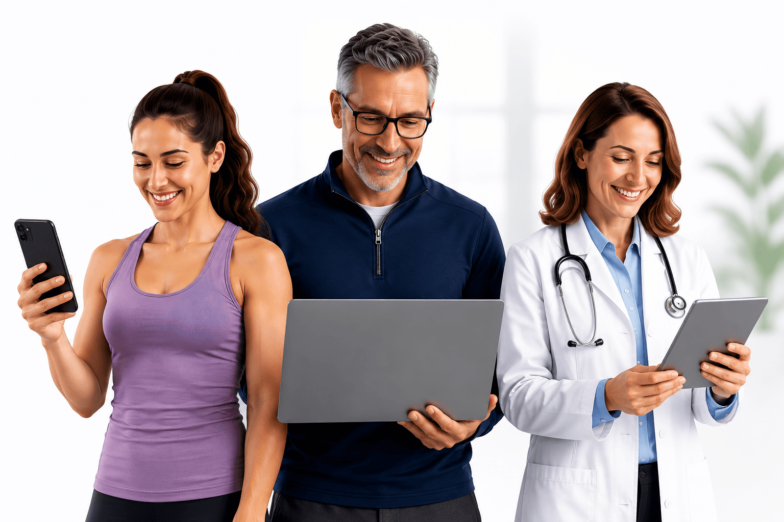 Wellness individuals, professionals, and providers using Mnuva